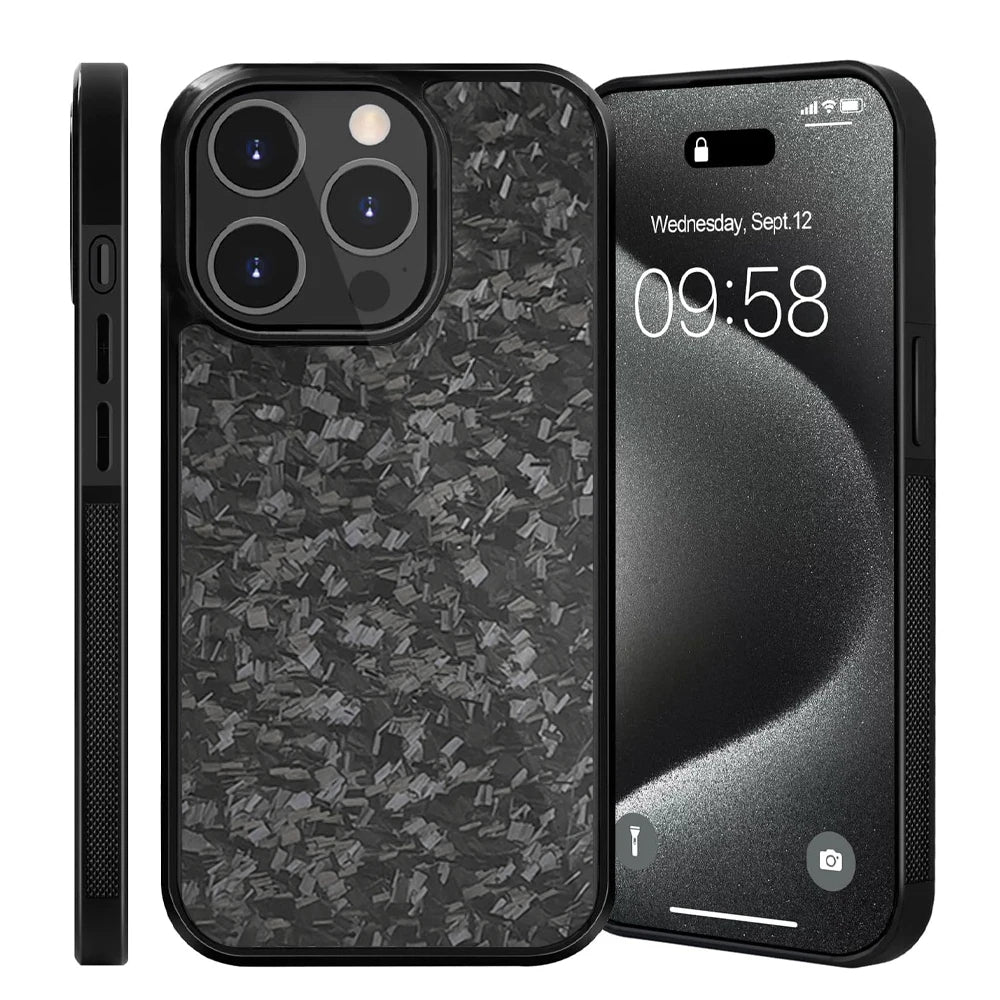 Forged Carbon Fiber TPU Phone Case Forged Carbon Fiber TPU Phone Case
